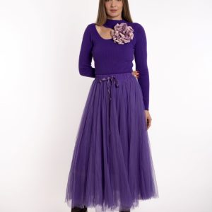 Rebrasta dolčevita sa otvorom- ljubičasta